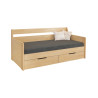 Rozkladacia posteľ OTELA z masívu s úložným priestorom | shop.mrava.sk