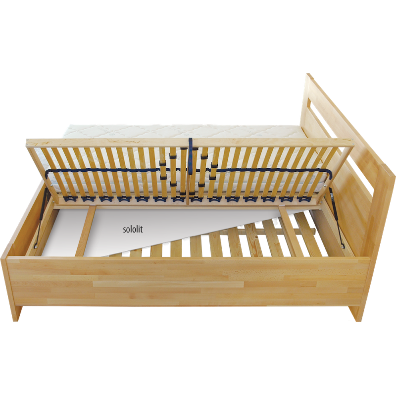 Úložný priestor INTEGRA k masívnym bukovým posteliam