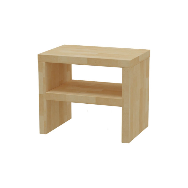 Nočný stolík z bukového dreva MS 1