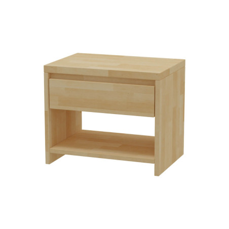Nočný stolík z masívneho bukového dreva MS 2
