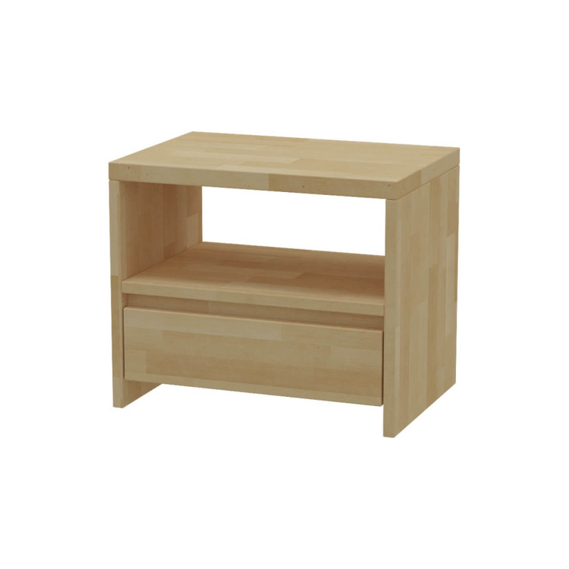 Nočný stolík z bukového dreva MS 3