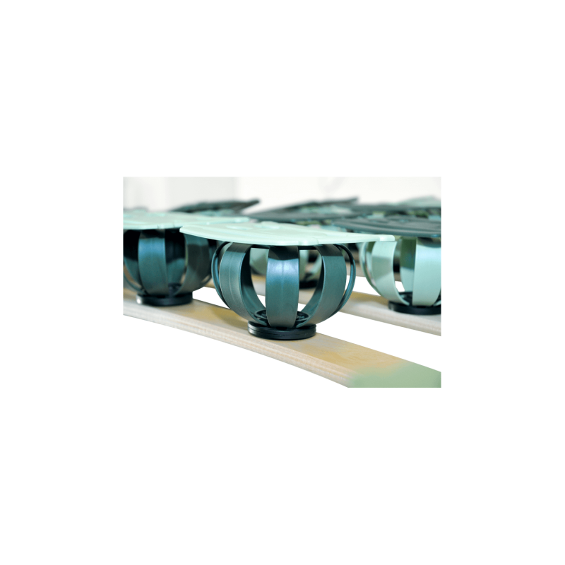 Polohovateľný lamelový rošt s bodovým pružením Lux HN