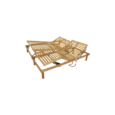 Set polohovateľného a mobilného lamelového roštu