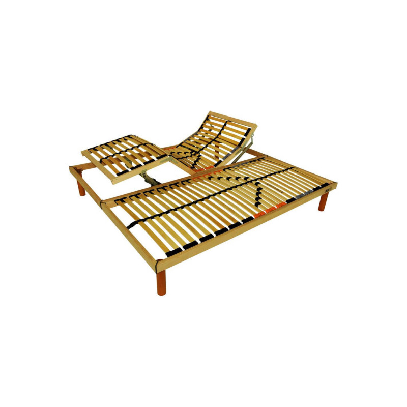 Set nepolohovateľného a mobilného lamelového roštu