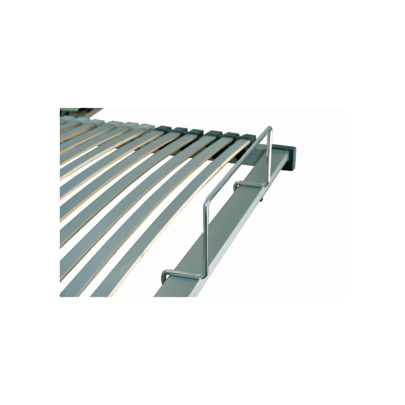 čelný držiak matraca z chrómovanej ocele