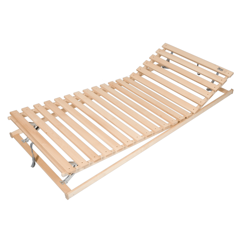 Polohovací rošt MASÍV v ráme naklápaním hlavy a nôh | Mrava.sk