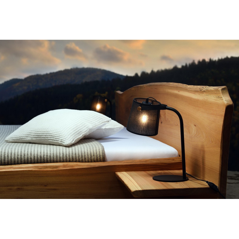 Dizajnová posteľ Elba z brestového dreva do luxusných interiérov | Mrava.sk