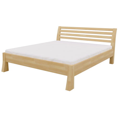 Drevená posteľ CARLA v jednoduchom modernom dizajne | Mrava.sk