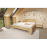 Drevená posteľ LEVIA z bukového masívu s jednoduchým a moderným dizajnom | Mrava.sk